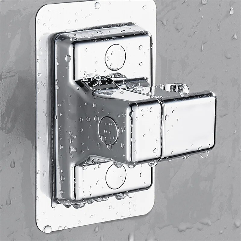 Držač glave tuša Podesivi zidni držač za tuš Samoljepljivi držač za glavu tuša Ručni nosač Kupaonski pribor 1 kom