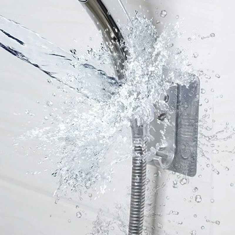 Snažno ljepilo 90° aluminijski zidni gel držač za glavu tuša Podesivi nosač stalka za kupaonski pribor