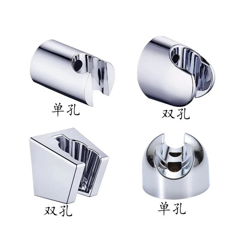 1KOM Držač glave tuša Zidni ABS Nosači za ugradnju tuša Podesiva slavina Baza za pričvršćivanje prskalica Kupaonski pribor