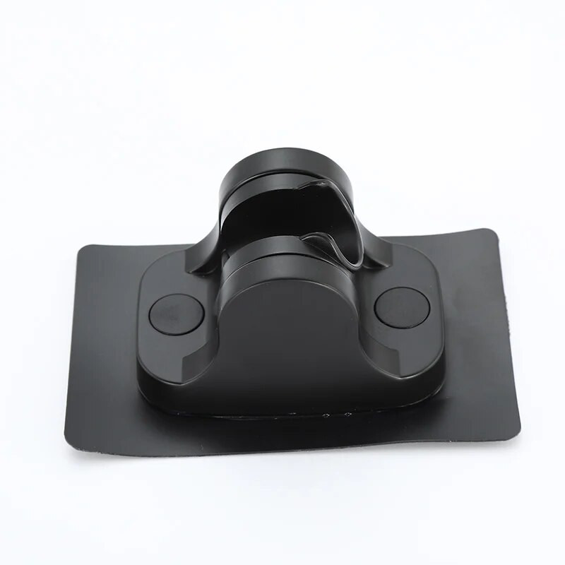 Nosači držača glave tuša Crna vakuumska čašica Zidni nosač Podesiva potpora za kupaonski pribor bez stalka za bušilicu Kada