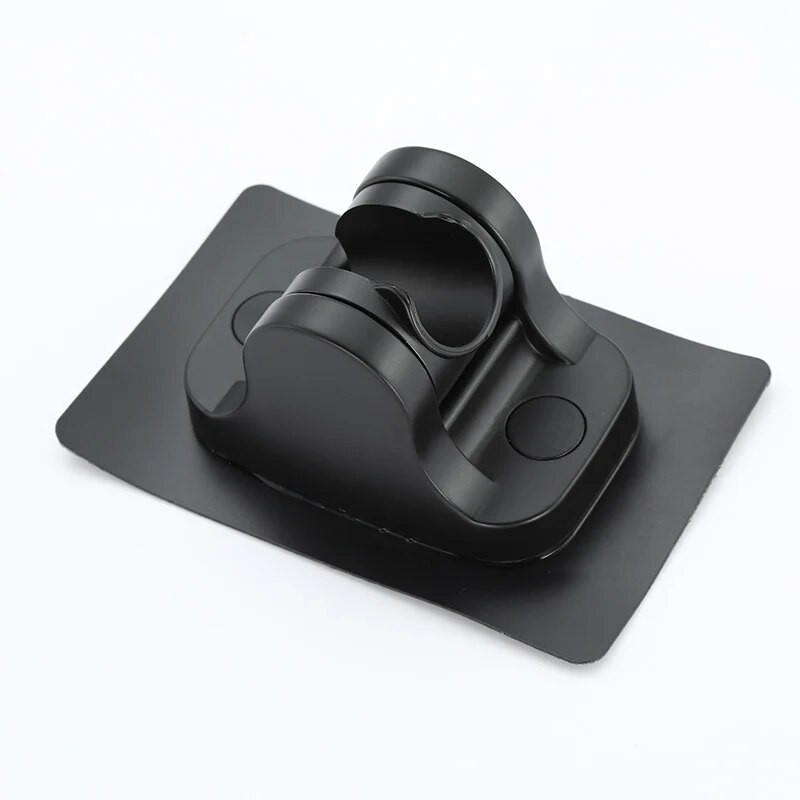 Nosači držača glave tuša Crna vakuumska čašica Zidni nosač Podesiva potpora za kupaonski pribor bez stalka za bušilicu Kada