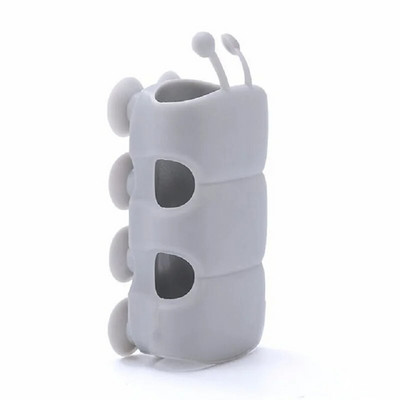 1db Tapadókorongos konzolok Kivehető szilikon zuhanyfej tartó Falra szerelhető zuhanyfej tároló polc rack Fürdőszoba kellékek