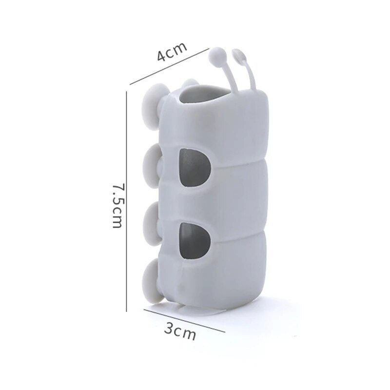 1db Tapadókorongos konzolok Kivehető szilikon zuhanyfej tartó Falra szerelhető zuhanyfej tároló polc rack Fürdőszoba kellékek