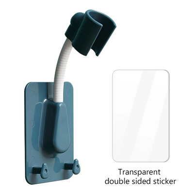 1kom 360° podesiv s kukama Vakumska čašica Univerzalni dodaci Samoljepljivi držač za glavu tuša Nosač za zidnu montažu za kupaonicu