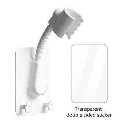 1kom 360° podesiv s kukama Vakumska čašica Univerzalni dodaci Samoljepljivi držač za glavu tuša Nosač za zidnu montažu za kupaonicu