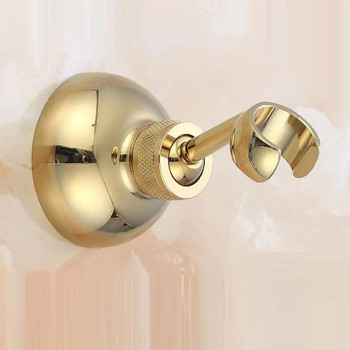 Στερεό κράμα ψευδαργύρου, κατασκευασμένο από χρώμιο τοίχο, ντουζιέρα με γάντζο Βάση βάσης σε αξεσουάρ ντουζιέρας Εφαρμογή μπάνιου