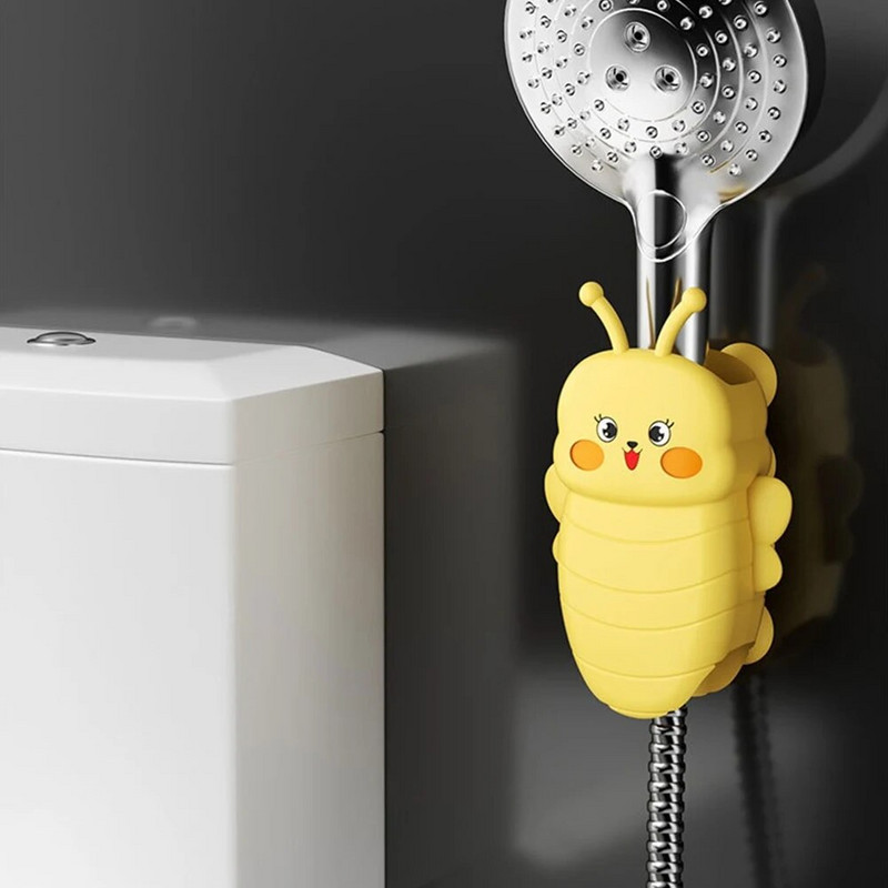 „Caterpillar“ formos vonios dušo „Lotus Canopy“ antgalis, stiprus adsorbcinis tvirtinimas, lengvai montuojamas vonios reikmenys