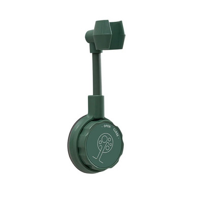 1vnt 360° universalus dušo galvutės laikiklis Reguliuojamas lipnus dušo galvutės laikiklis be smūgio Sieninis stovas SPA vonios kambarys