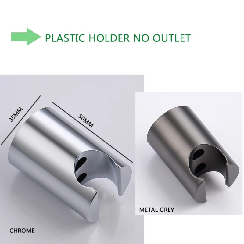 Toliet zuhany kimenet tartó konzol Sárgaréz/ABS műanyag csiszolt arany Matt fekete fém szürke fényes króm tömlő csatlakozó fürdőszoba