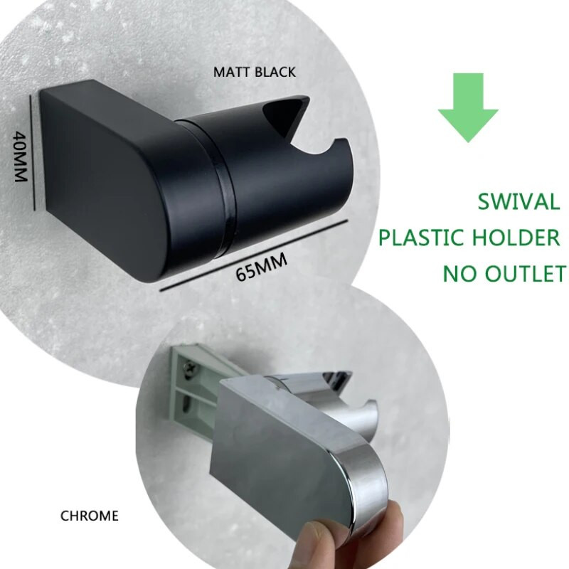 Toliet zuhany kimenet tartó konzol Sárgaréz/ABS műanyag csiszolt arany Matt fekete fém szürke fényes króm tömlő csatlakozó fürdőszoba