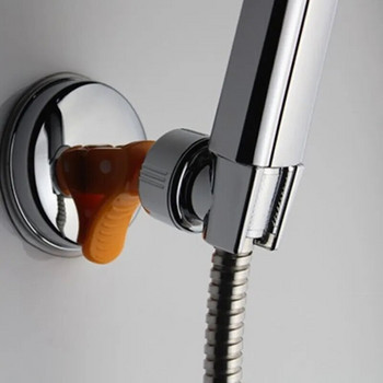 Държач за душ слушалка Универсален 360-градусов регулируем държач с вендуза Монтаж на стена Без скоба за пробиване Аксесоари за баня