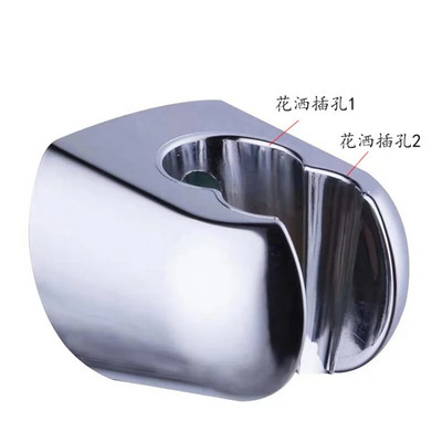 1 db állítható ABS króm kézi zuhanytartó konzol sínes konzol csúszó fali rögzítő fejhez