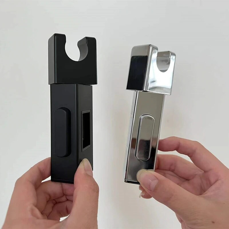 Asenduskäsiduši kronstein, ruudukujuline, reguleeritav käsiduši kronstein 30*18mm käsipihusti hoidik kroomitud liugurile