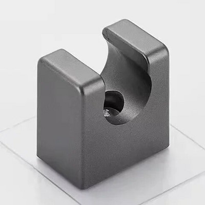 Naudingas reguliuojamas poliruotas lipnus rankinis įsiurbimas be gręžimo dušo galvutės laikiklis Dušo galvutės stovas Be smūgių