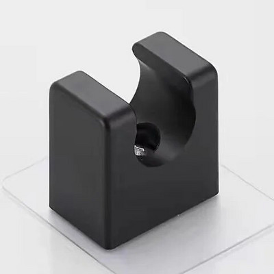 Naudingas reguliuojamas poliruotas lipnus rankinis įsiurbimas be gręžimo dušo galvutės laikiklis Dušo galvutės stovas Be smūgių