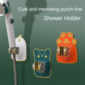 Scaun cu stropitoare Duș Fix Adorabil Floră Duș Suporturi de montare Suport duș Baza fixă de perete 12,5×8,5 cm Corp de baie