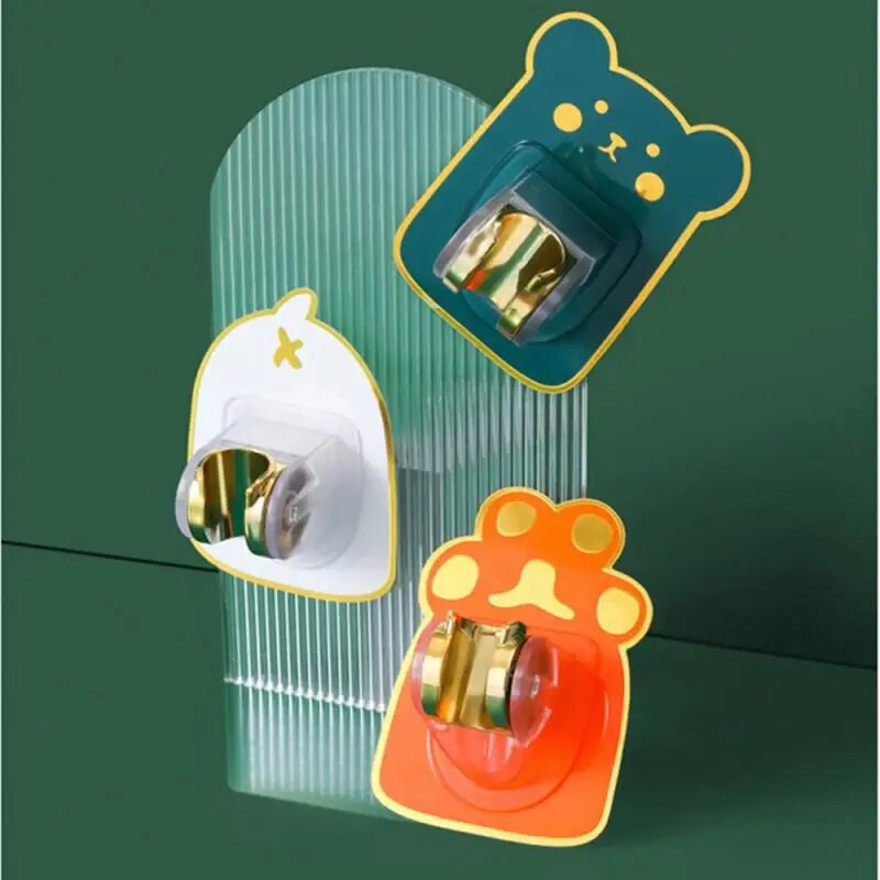 Scaun cu stropitoare Duș Fix Adorabil Floră Duș Suporturi de montare Suport duș Baza fixă de perete 12,5×8,5 cm Corp de baie