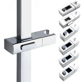 Rotirajući držač glave tuša Podesivi zamjenski nosač usponske šine Kvadratna cijev Kupaonska klizna polica