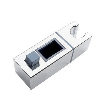 Rotirajući držač glave tuša Podesivi zamjenski nosač usponske šine Kvadratna cijev Kupaonska klizna polica