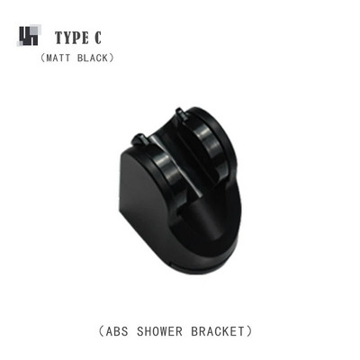 ABS držač za ručni tuš, držač, vijak, zidni krom, brušeni nikl, sivo zlato, mat crna obrada, držač ručne prskalice