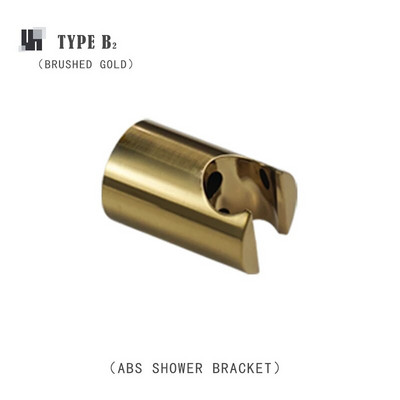 ABS držač za ručni tuš, držač, vijak, zidni krom, brušeni nikl, sivo zlato, mat crna obrada, držač ručne prskalice