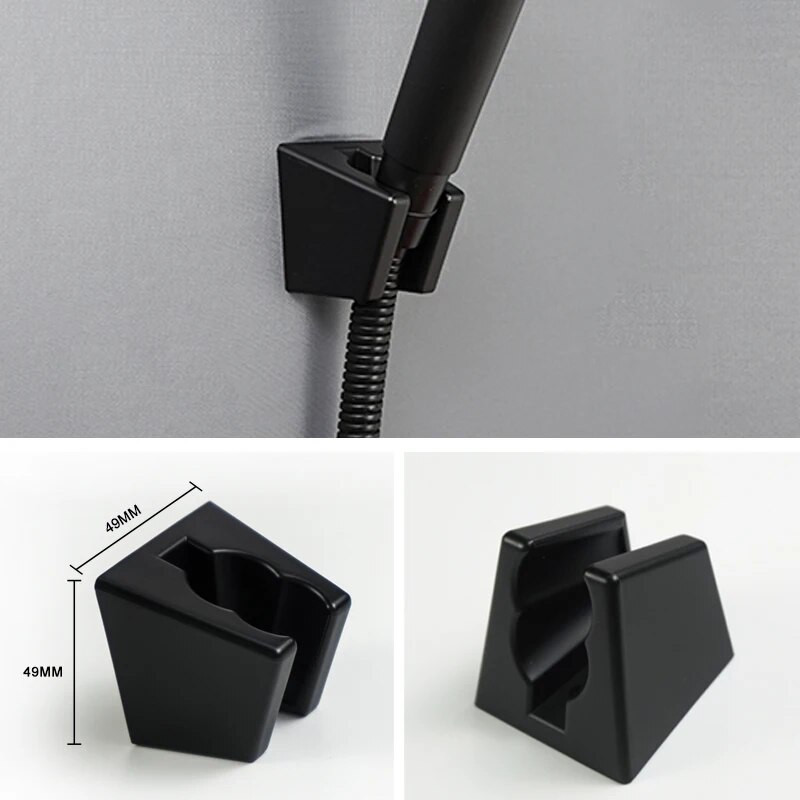 ABS držač za ručni tuš, držač, vijak, zidni krom, brušeni nikl, sivo zlato, mat crna obrada, držač ručne prskalice