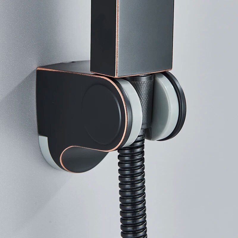 Universaalne dušipea hoidik Seinale kinnitatav perforeeritud majapidamises kasutatav reguleeritav dušikronstein Isekleepuv vannitoatarvikud Uus