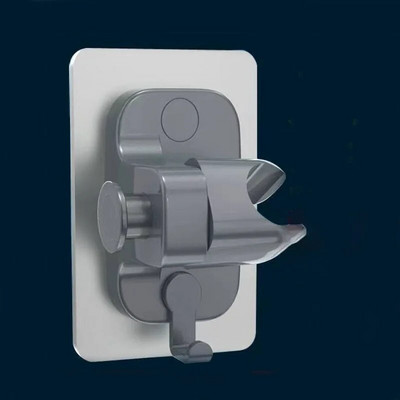 Dušo galvutės laikiklis Reguliuojamas prie sienos tvirtinamas dušo laikiklis Lipnus dušo galvutės rankinis laikiklis Vonios kambario priedai