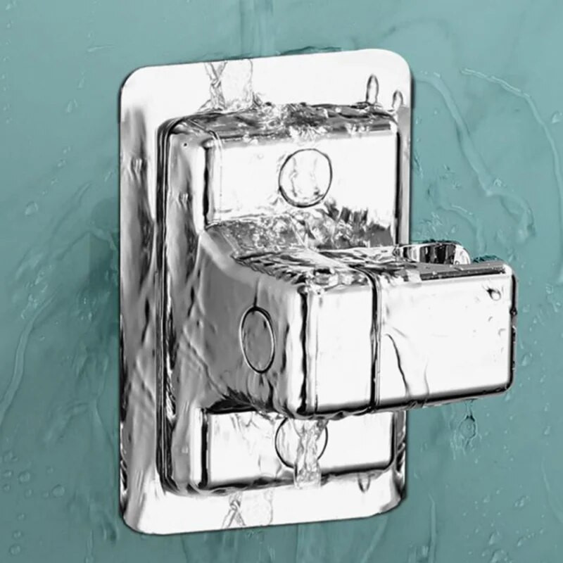 Dušo galvutės laikiklis Reguliuojamas prie sienos tvirtinamas dušo laikiklis Lipnus dušo galvutės rankinis laikiklis Vonios kambario priedai