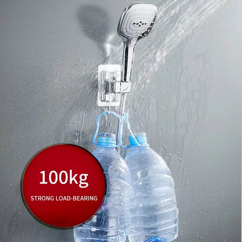 Dušo galvutės laikiklis Reguliuojamas prie sienos tvirtinamas dušo laikiklis Lipnus dušo galvutės rankinis laikiklis Vonios kambario priedai
