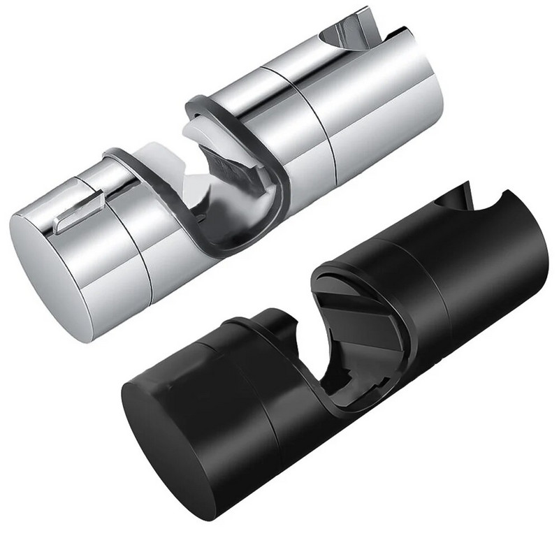 Univerzalni 18 ~ 25 mm ABS plastični držač šipke za tuširanje, podesivi držač stezaljke, zamjenski nosač za kupaonski pribor