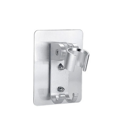 Vakumski stalak za tuširanje Zidni nosač Podesiva glava tuša Bez udaraca Crni nosač Kupaonski pribor Besplatna dostava