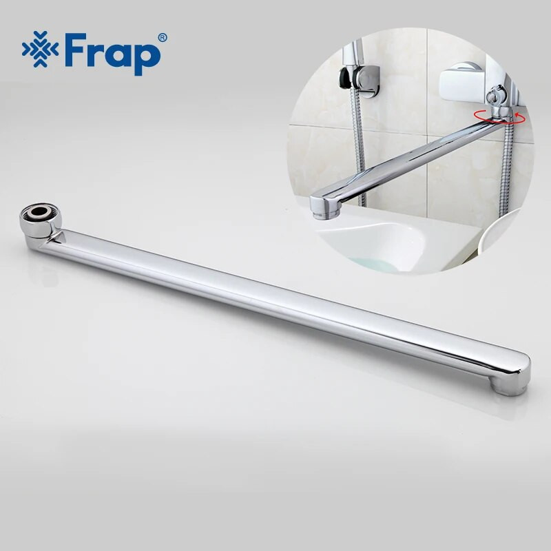 Frap Naujas 3/4 colių vonios maišytuvas Vamzdžio snapelis Maišytuvas išleidimo vamzdis Lankstus maišytuvas vamzdis Vonios maišytuvas 20-50 cm Priedai F20f