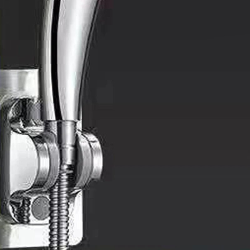 Nosači držača glave tuša Crna vakuumska čašica Zidni nosač Podesiva potpora za kupaonski pribor bez stalka za bušilicu Kada