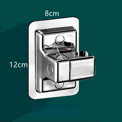 1kom držač glave tuša Podesivi zidni držač tuša Samoljepljivi držač glave tuša Ručni nosač Kupaonski pribor