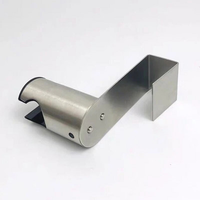 1vnt bidė purkštuvo kabliuko laikiklis be nagų nerūdijančio plieno tualeto vonios kambario priedas prie sienos dušo galvutės laikiklio laikiklis