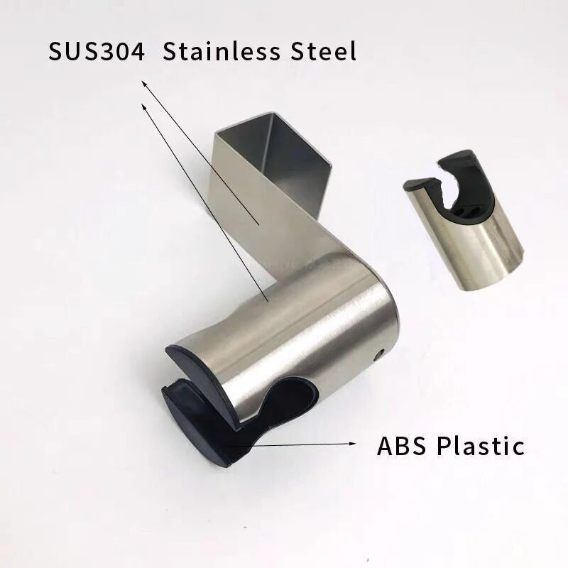 1vnt bidė purkštuvo kabliuko laikiklis be nagų nerūdijančio plieno tualeto vonios kambario priedas prie sienos dušo galvutės laikiklio laikiklis