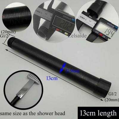 13/18/33 cm dušo ilgintuvas dušo ilgintuvas dušo strypui SUS304 G1/2