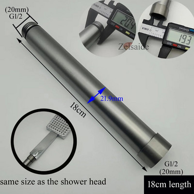 13/18/33 cm dušo ilgintuvas dušo ilgintuvas dušo strypui SUS304 G1/2