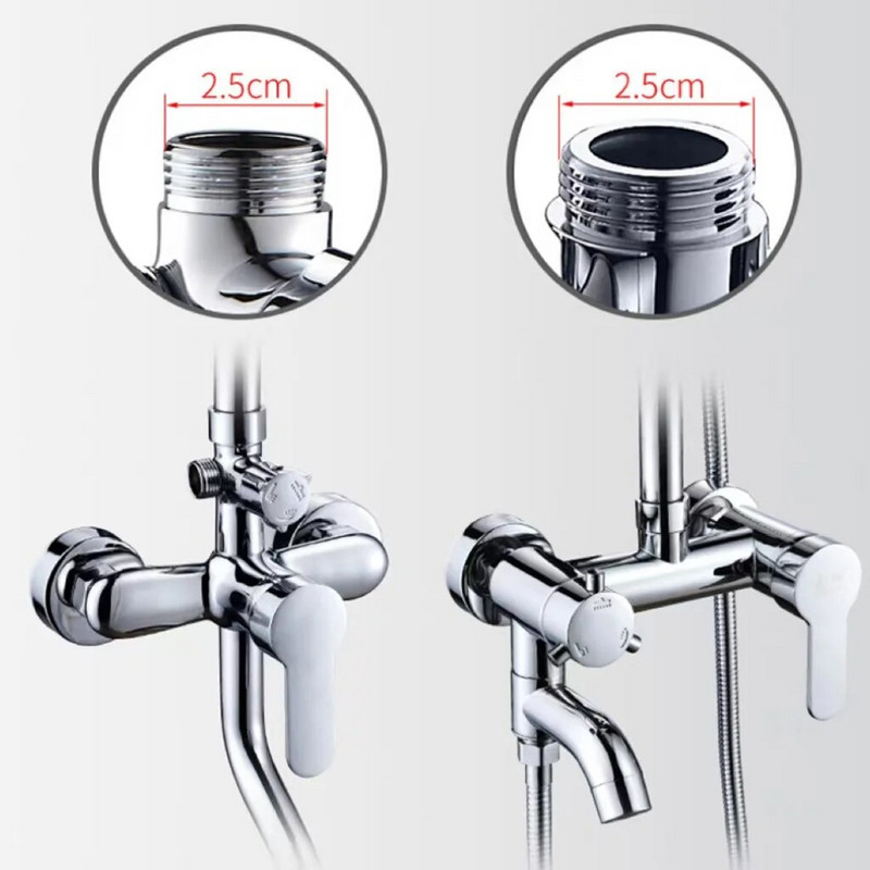 Duši pikendustoru ekstra pikendatav toruvarras 30 cm ruudukujuline vannituba dušivars roostevabast terasest ümmargune pikendage liugvarras