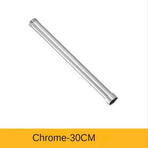 Juodas dušo prailginimo vamzdis Dušo jungtis Kėlimo strypo paaukštinimas Kvadratinis apvalus stumdomas strypo priedai Vonios kambario priedai