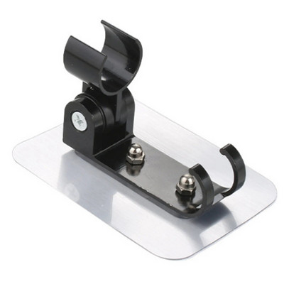 Aluminijski držač glave tuša tipa G1/2, postolje Zidni držač glave tuša, podesivi nosač stalka za kupaonski pribor