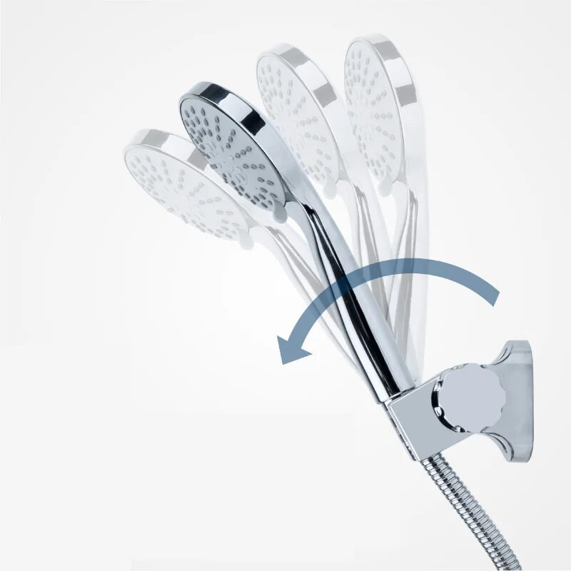 1 KOM Držač za kupaonski tuš Podesiva glava tuša Raspršivač Fiksni nosač Zidni ručni stalak Baza Kupaonski pribor