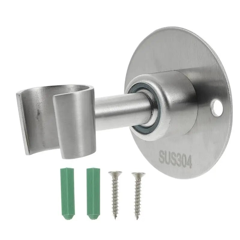 Držač glave tuša Nosač za zidnu montažu Podesivi set Ljepilo za kupaonicu Okretni ručni štapić od nehrđajućeg čelika