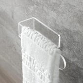 Lipnios vonios rankšluosčių priedai Rankšluosčių kabykla Akrilo laikiklis Sieninio palto kabliukai Rankšluosčių laikiklio pakabos komplektas Virtuvės laikymo kabykla