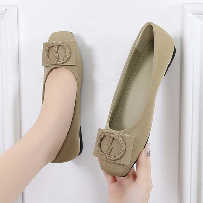 2024. Elegantne proljetne ženske cipele s metalnim četvrtastim vrhom Kawaii dizajnerice za bose cipele koje pristaju crne Lolita ružičaste cipele Mary Jane za zabavu