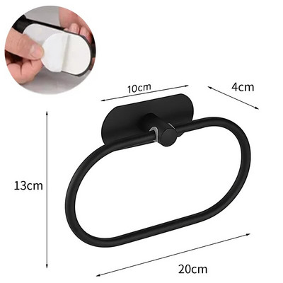 Zidni držač za WC ručnike Stalak za ručnike Kuhinjska rola Stalak za ručnike Dozator za salvete za kupaonicu Kuhinjski pribor