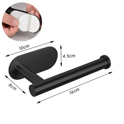 Zidni držač za WC ručnike Stalak za ručnike Kuhinjska rola Stalak za ručnike Dozator za salvete za kupaonicu Kuhinjski pribor