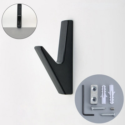 Metalne mat zidne kuke Kupaonski dodaci Kukice za kapute Kukica za ručnike Kreativna za ključ Torba za šešir Kućna ukrasna kuka