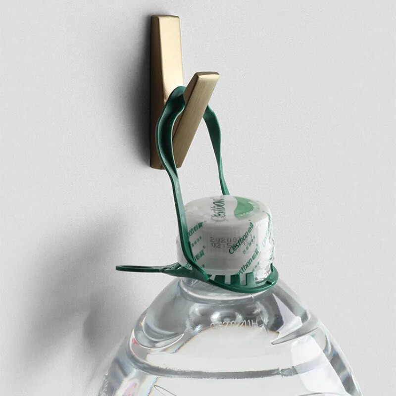 Metalne mat zidne kuke Kupaonski dodaci Kukice za kapute Kukica za ručnike Kreativna za ključ Torba za šešir Kućna ukrasna kuka